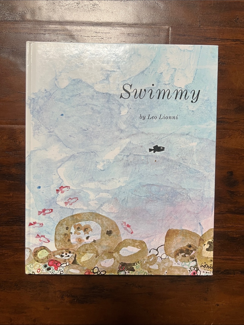 5/$10 Kids Book | Swimmy by Leo Lionni -Hardcover Illustrated Kids Book